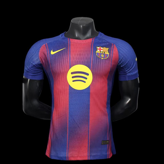 Maillot de football domicile FC Barcelone bleu et rouge rayé pour homme, My Store 4